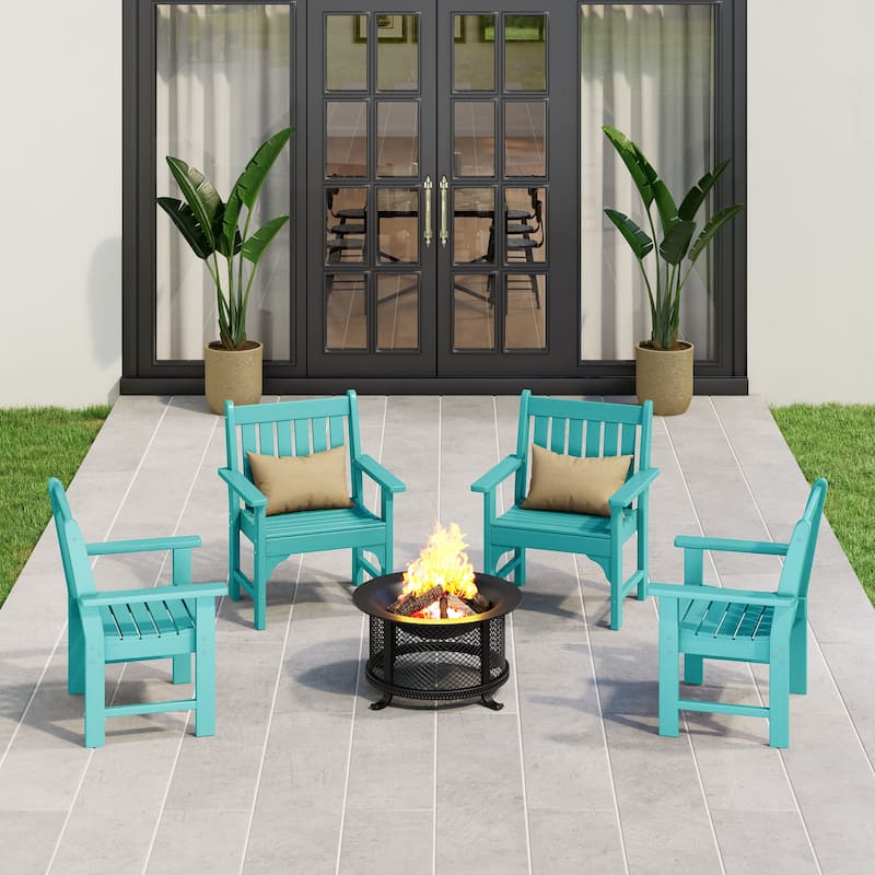 Laguna Poly Garden Arm Chair (Set of 4)