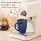 preview thumbnail 11 of 45, vancasso STARRY Stoneware 4-Piece Coffee Mug Set 12oz/16oz