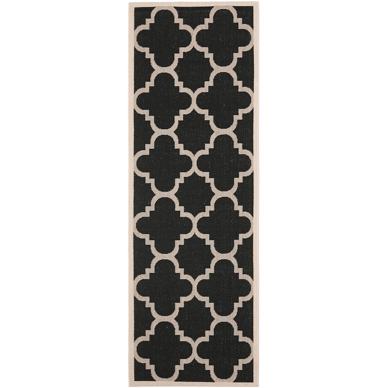 SAFAVIEH Courtyard Hafiza Indoor/ Outdoor Waterproof Patio Backyard Rug