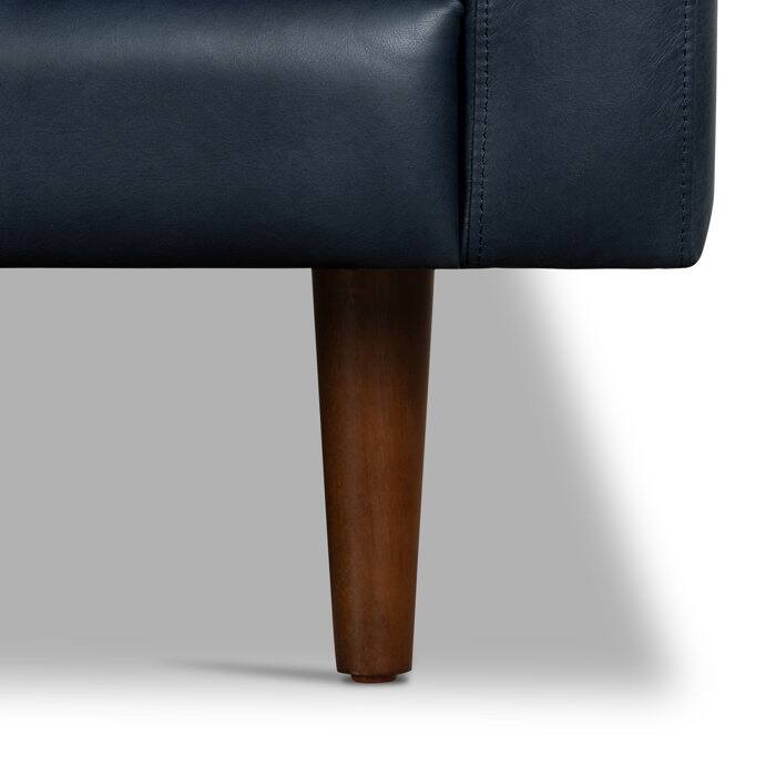Poly & Bark Napa 104.5" Left Sectional Sofa - Full Grain Genuine Italian Leather