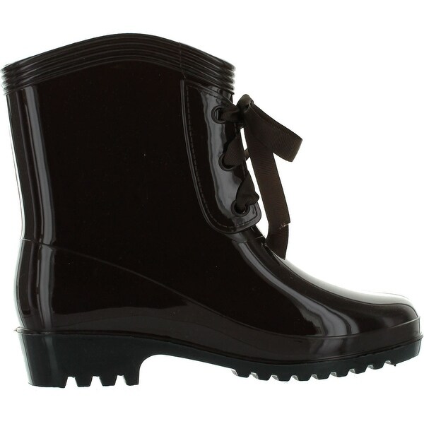 women's ankle high rain boots