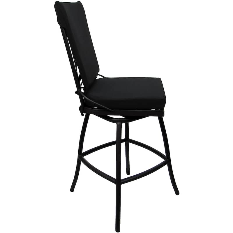 Outdoor Bar Stool Counter 26" 30" Extra Tall 34" - Jamey without Arms
