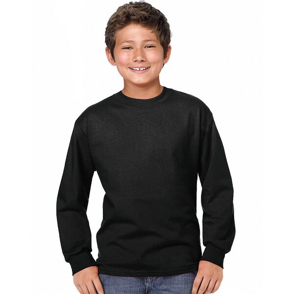 hanes long sleeve sweatshirt