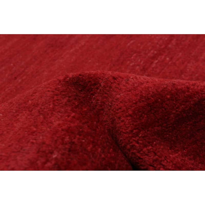 Pak Finest Gabbeh Red Rug 3'1" x 4'11" - 3'1 x 4'11