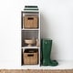 preview thumbnail 4 of 13, Signature Design by Ashley Paxberry Woodgrain Cube Organizer