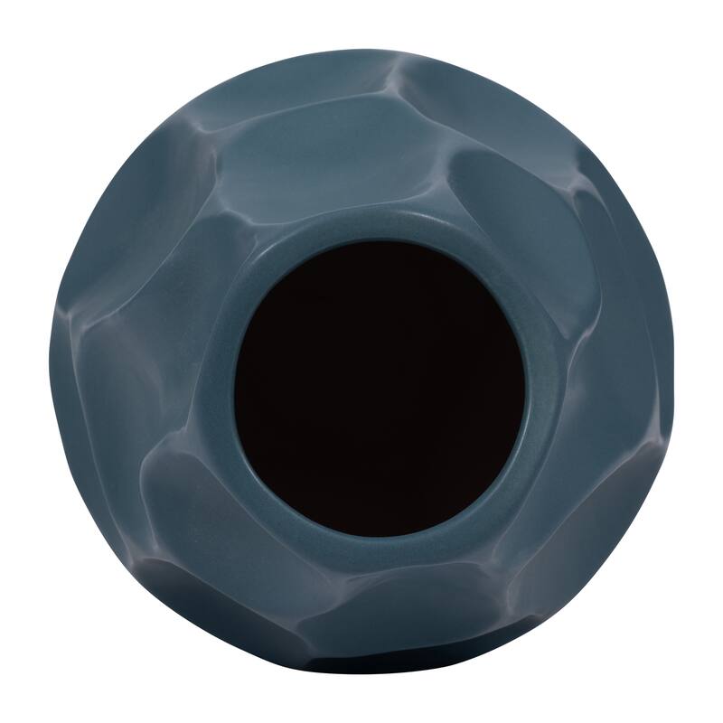 Ceramic Modern Arleta Decorative Vase - Teal