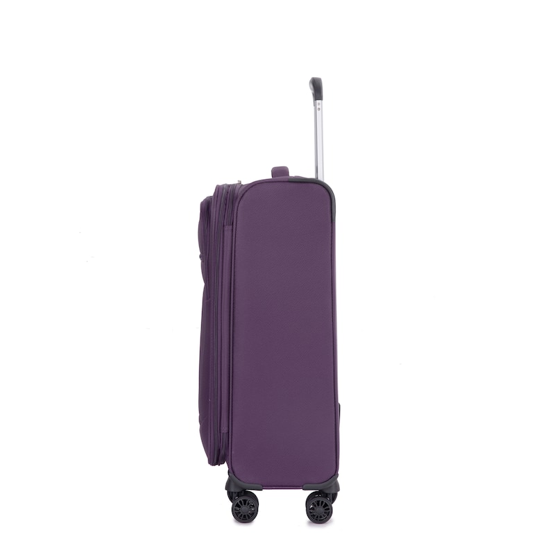 Carry On Luggage Sets 3 Piece, Softshell Lightweight Durable Suitcase with Spinner Wheels and Alloy Zipper, for Men Women