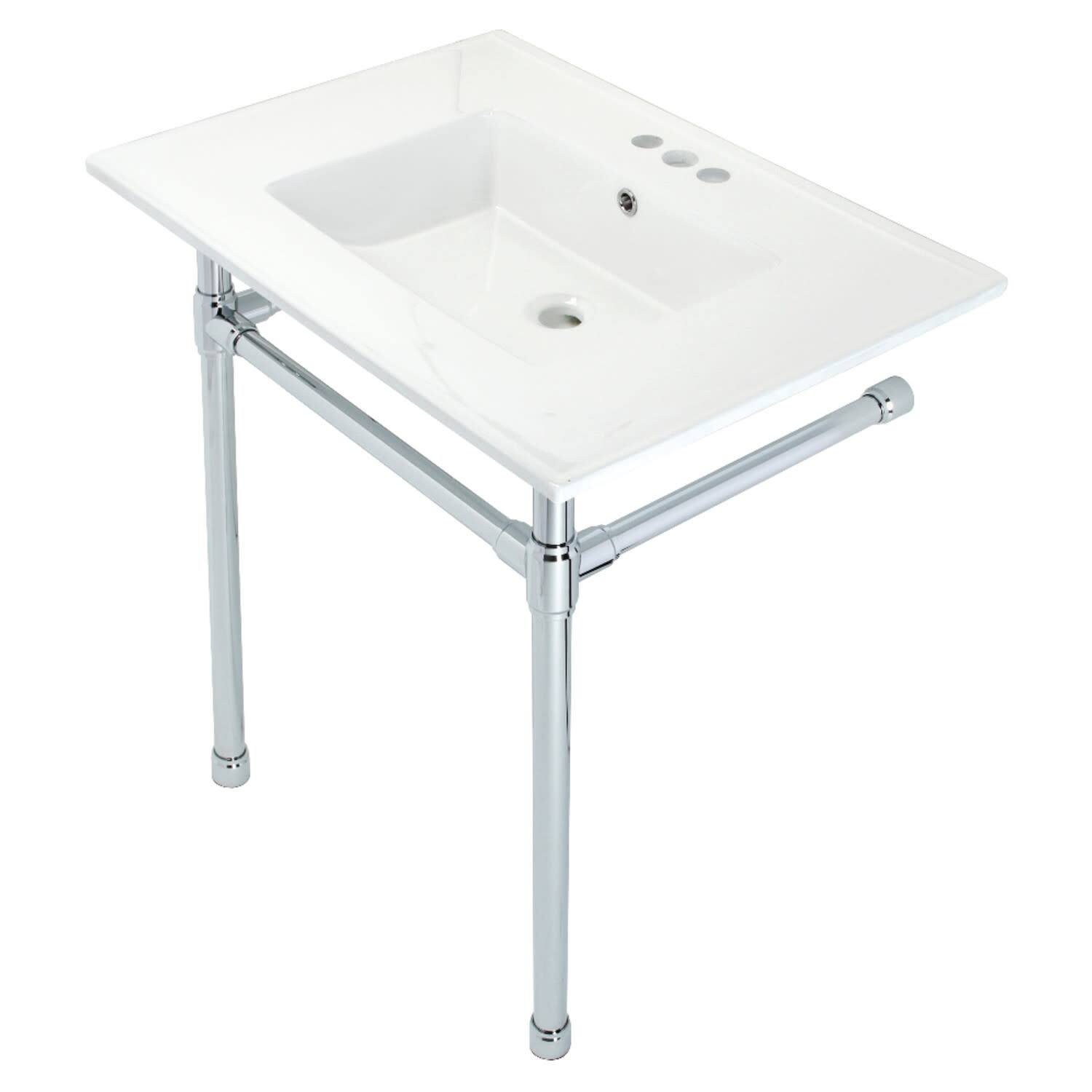 Option White / Polished Chrome
