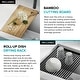 preview thumbnail 17 of 162, KRAUS Kore Workstation Undermount Stainless Steel Kitchen Sink
