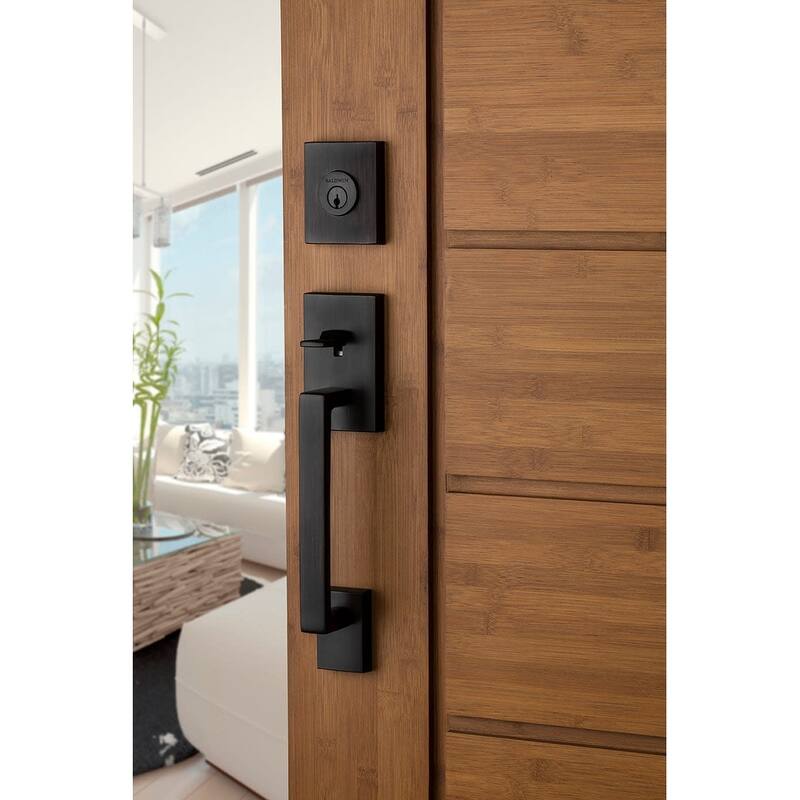 Baldwin La Jolla Right Handed SmartKey Single Cylinder Keyed Entry