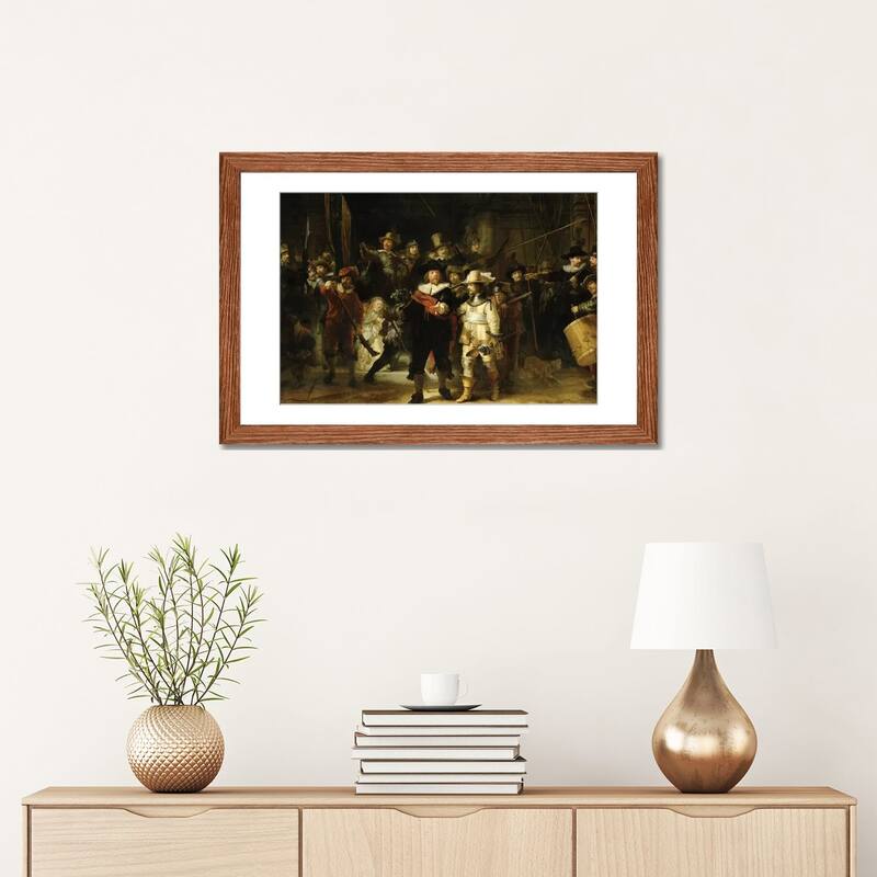 iCanvas "The Night Watch, 1642" by Rembrandt van Rijn