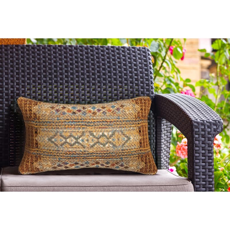 Liora Manne Marina Tribal Stripe Indoor/Outdoor Pillow