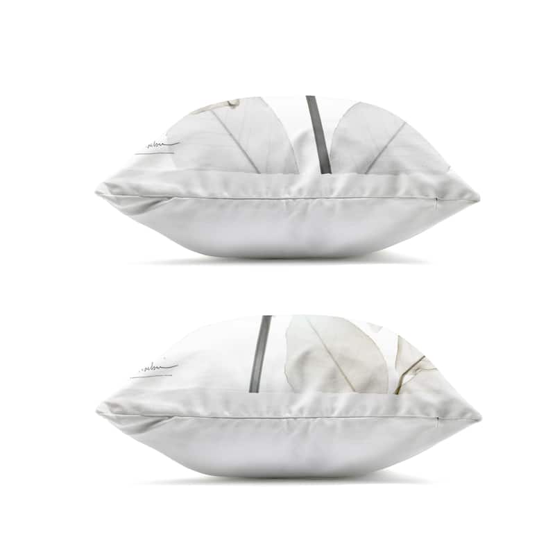 Stupell Serene Emerald Rose Printed Outdoor Throw Pillow Design by Albert Koetsier (Set of 2)