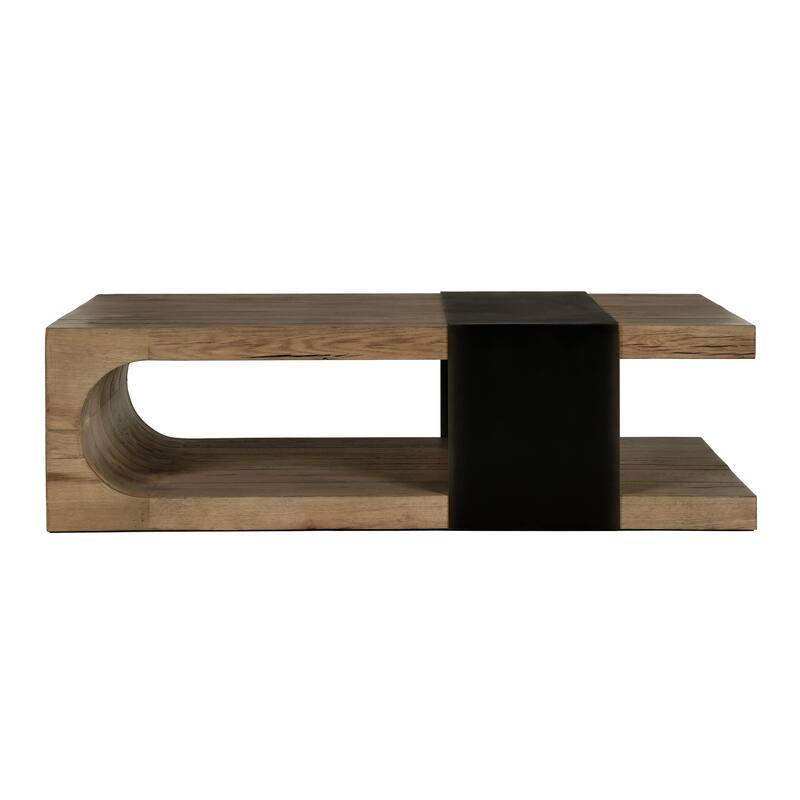 Classic Home Danica Coffee Table in Natural Oak