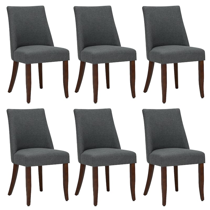 RENEWLINE Contemporary Dining Chair（Set of 2/4/6 - Upholstered Backrest & Wood Frame