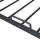 preview thumbnail 30 of 38, Metal Full Size House Bed with Trundle and Built-in Shelf