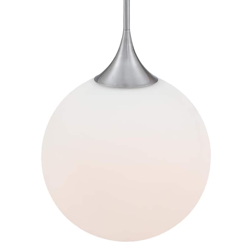 Westinghouse Lighting Moretti One-Light LED Brushed Nickel Indoor Pendant