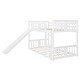 preview thumbnail 6 of 25, Twin Bunk Bed with Slide & Ladder