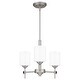 preview thumbnail 6 of 6, Aria 3-Light Antique Polished Nickel Pendant