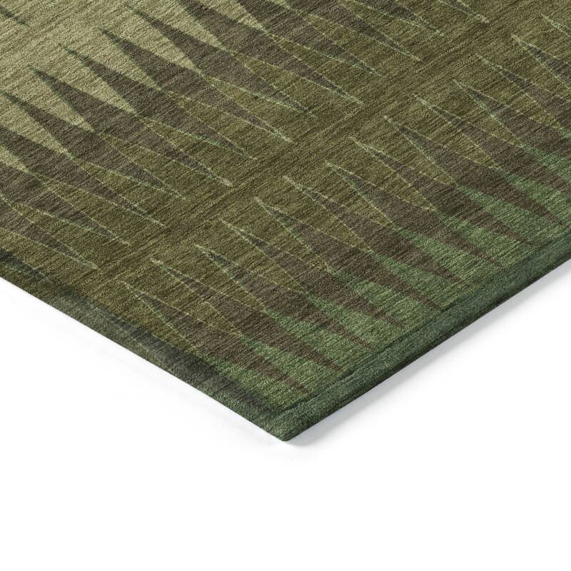 HomeRoots Striped Transitional Rectangle Outdoor Rug
