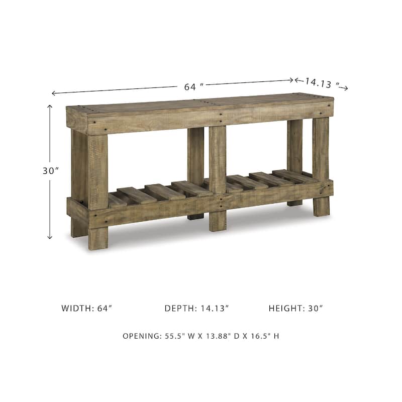 Signature Design by Ashley Sycamore Rise Console Sofa Table