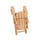 preview thumbnail 23 of 129, POLYTRENDS Laguna All Weather Poly Outdoor Adirondack Chair - Foldable (Set of 2)