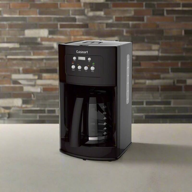 Cuisinart DCC-500FR Programmable Coffee Maker, Black - Certified Refurbished