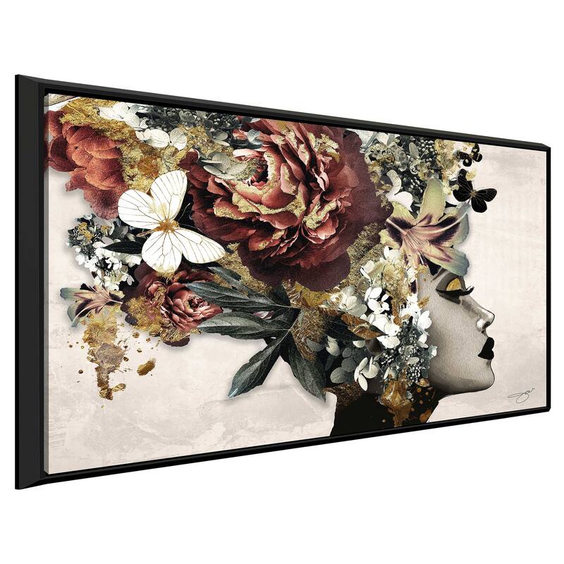 "Afrique Model 2" by Jodi Print on Floating Canvas