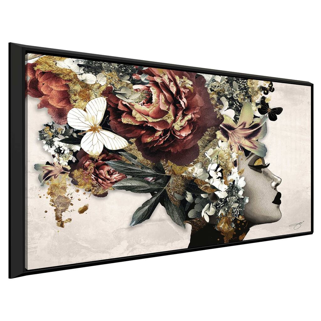 "Afrique Model 2" by Jodi Print on Floating Canvas