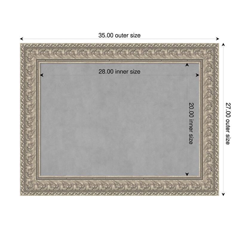 Amanti Art Sydney Silver Framed - 35 x 27 in