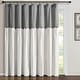 preview thumbnail 64 of 152, Lush Decor Linen Button Single Panel Window Curtain