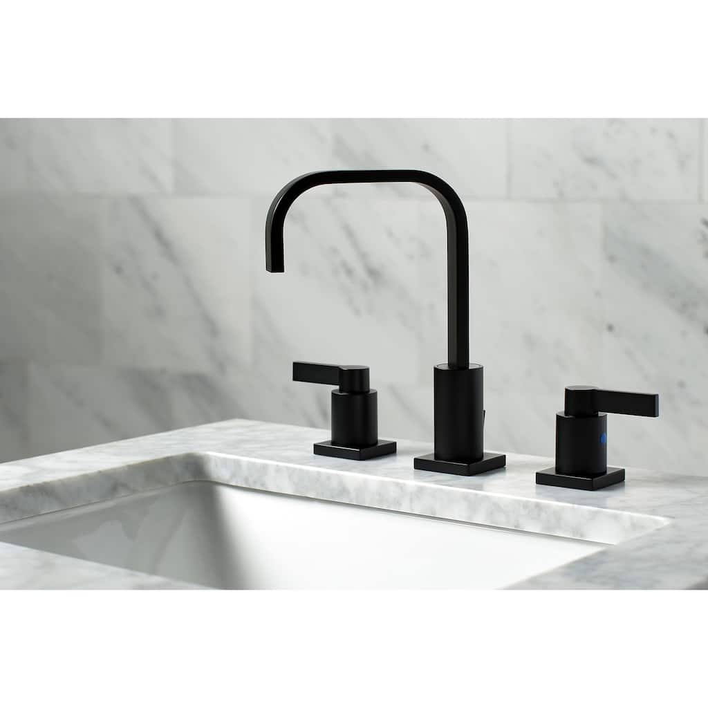 Kingston Brass NuvoFusion 8 in. Widespread Bathroom Faucet