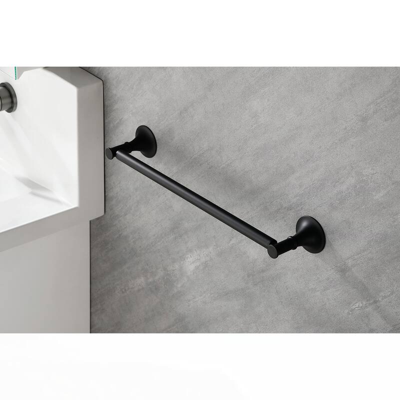 6 Piece Bathroom Towel Rack Set Wall Mount