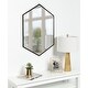 preview thumbnail 4 of 54, Kate and Laurel McNeer Glam Hexagon Framed Wall Mirror