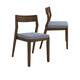 Option Walnut/Slate Cushion