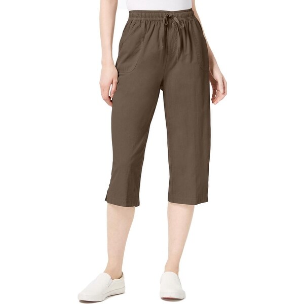 karen scott capri pants