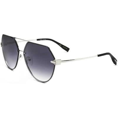 Trussardi Women's 63mm Palladium Sunglasses STR454FL-003BS-63
