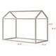 preview thumbnail 8 of 9, Perry Twin Solid Wood Canopy Bed