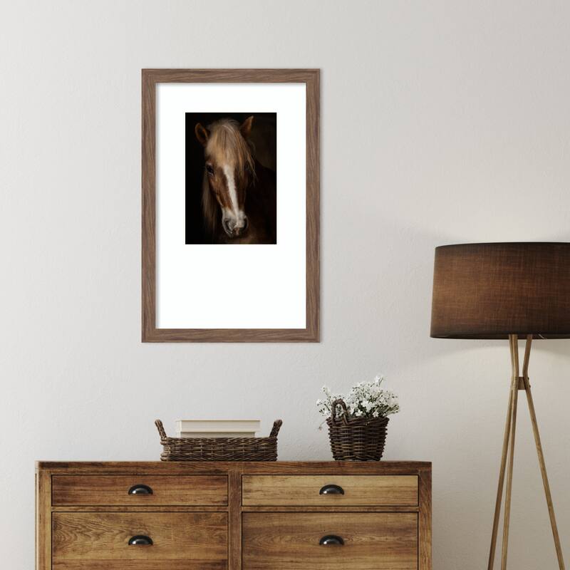 Sapience by Martine Benezech Wood Framed Wall Art Print