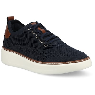 Vance Mens Norris Medium and Wide Width Lace-up Casual Knit Sneaker