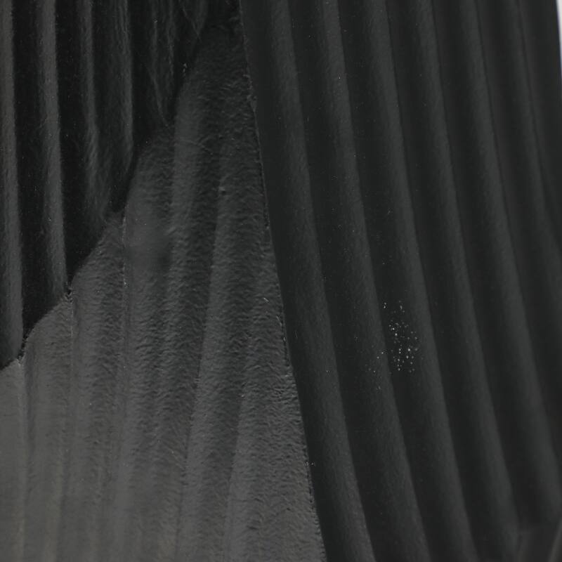 Aluminum Metal Balaz Asymmetrical Sculpted Vase