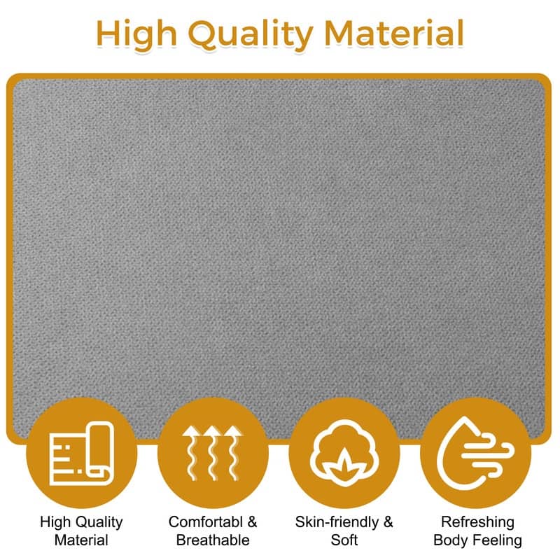 24 Inches Counter Height Bar Stools Upholstered Barstools with Brushed Legs Set of 2