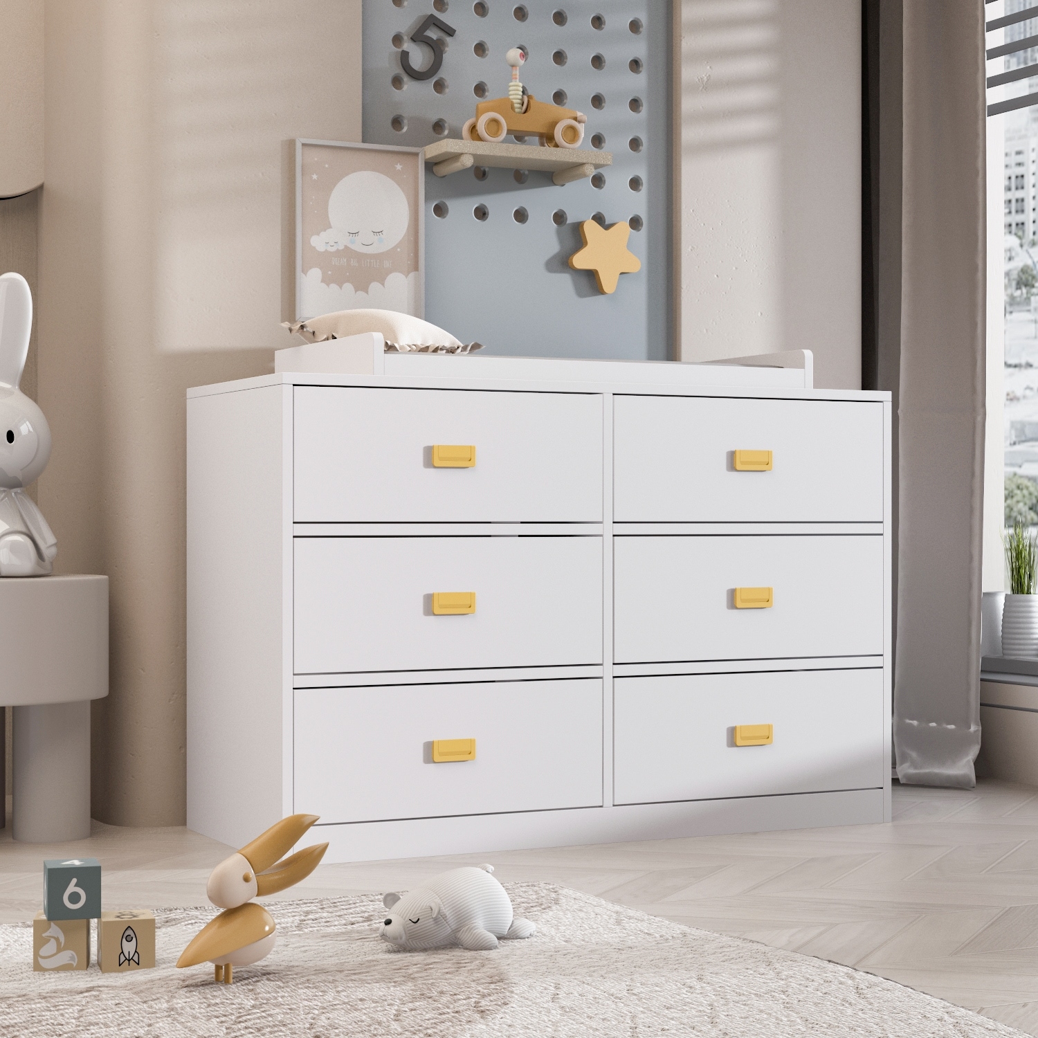 Double sales changing table