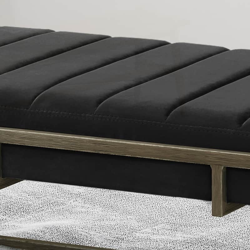 Comfortable Upholstered Ottoman Bench for Versatile Home Use