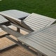preview thumbnail 9 of 26, Middlebrook Surfside 7-Piece Acacia Outdoor Extension Dining Set - 55-79 x 35 x 30h