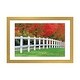 preview thumbnail 13 of 18, iCanvas "Autumn Fence" by Dennis Frates PFA Gold - 16x24x1