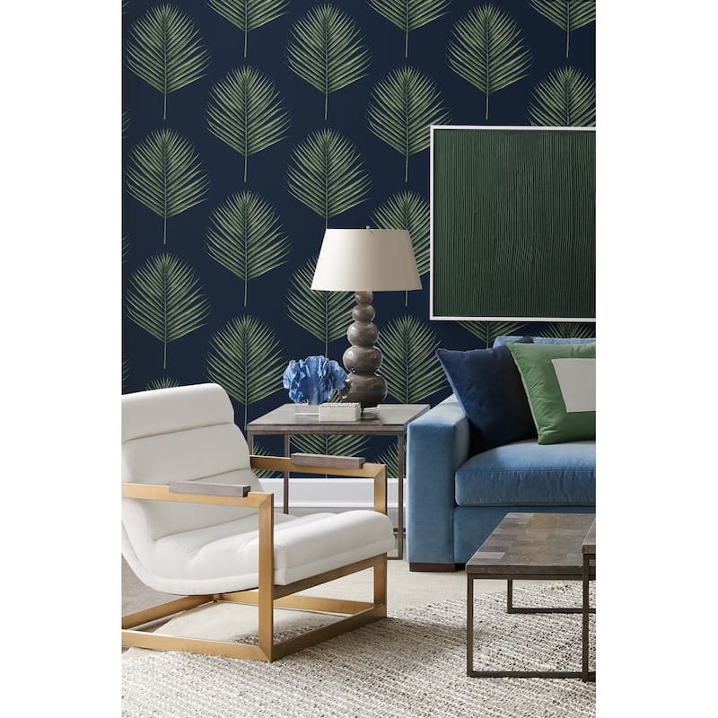 Luxe Haven Maui Palm Peel and Stick Wallpaper