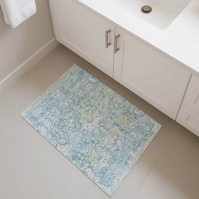 Machine Washable Indoor/ Outdoor Global Firestone Chantille Rug