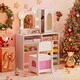 preview thumbnail 16 of 20, Costway Kids Vanity with Lights with 5 Drawers & 2 Compartments, - See Details