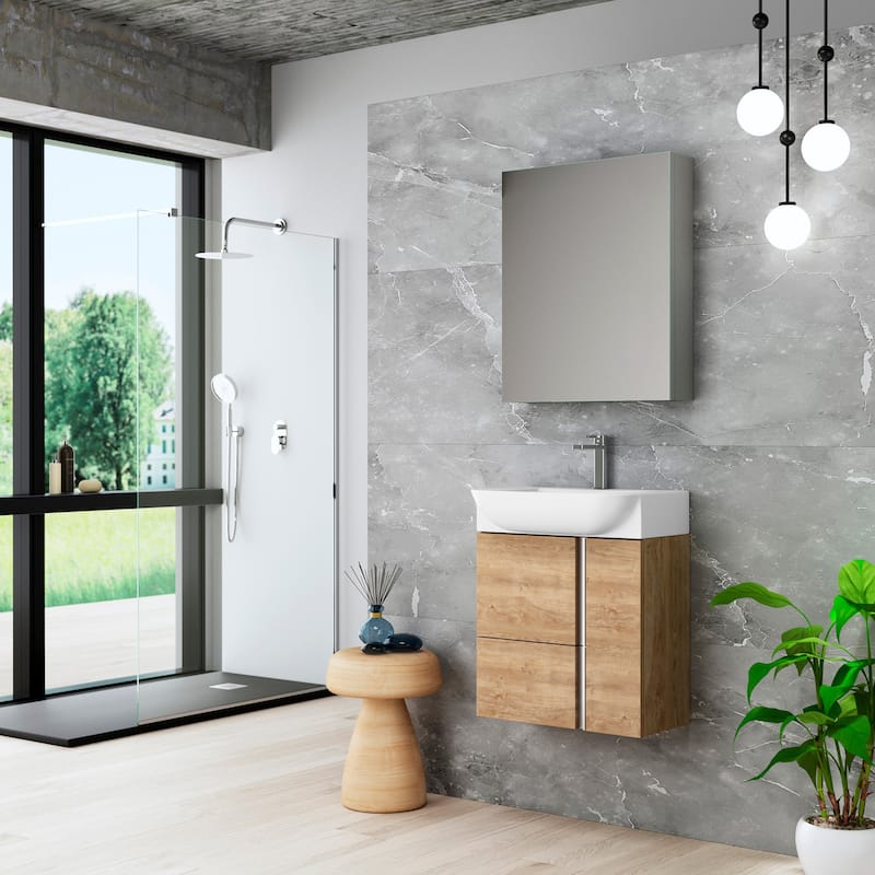 WS Bath Collections Camilia AUX55 Camilia 21-5/8" x 26-13/16"